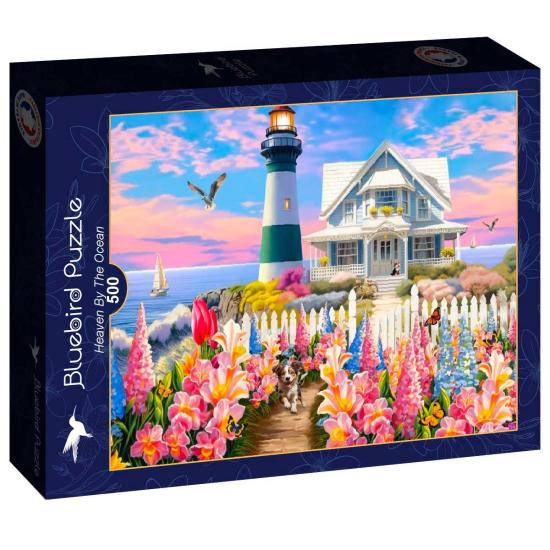 Puzzle Bluebird Céu à beira-mar de 500 peças