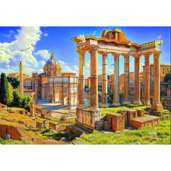 Puzzle Bluebird O Fórum Romano 1000 peças