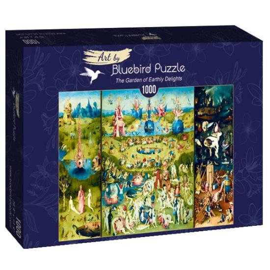 Puzzle Bluebird O Jardim das Delícias Terre de 1000 peças