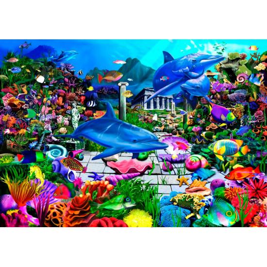 Puzzle Bluebird O Mundo Subaquático Perdido 1000 Peças