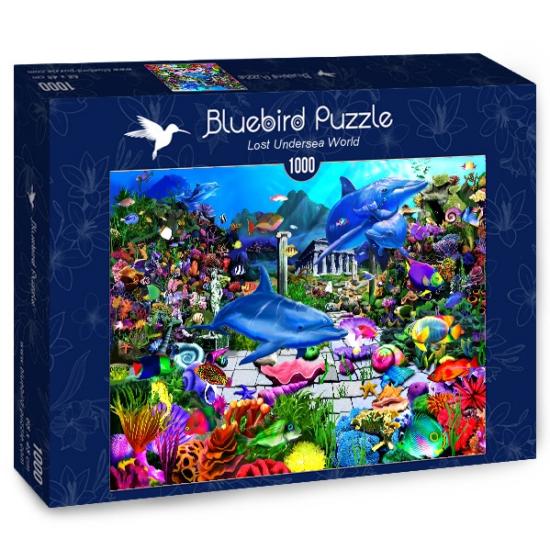 Puzzle Bluebird O Mundo Subaquático Perdido 1000 Peças