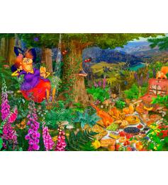 Puzzle Bluebird O Piquenique da Bruxa 1500 peças