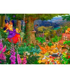Puzzle Bluebird O Piquenique Da Bruxa de 1500 Peças