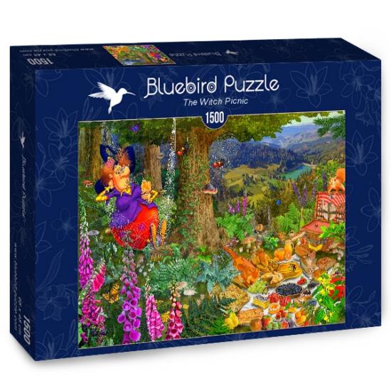 Puzzle Bluebird O Piquenique da Bruxa 1500 peças