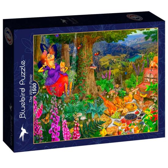 Puzzle Bluebird O Piquenique Da Bruxa de 1500 Peças