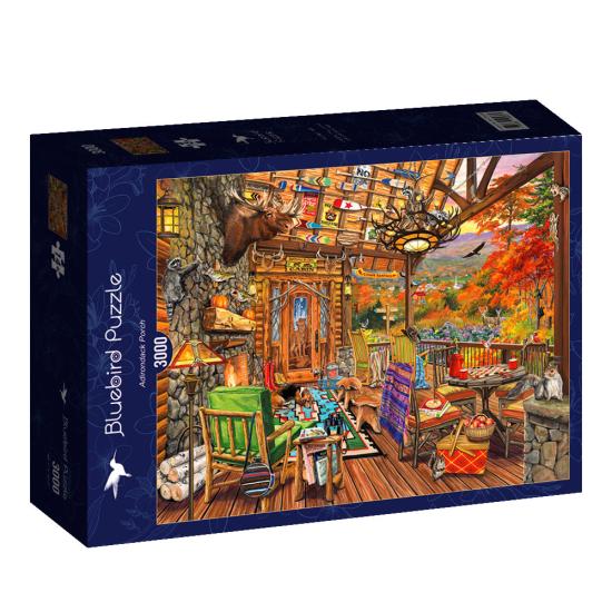 Puzzle Bluebird A Varanda no Outono 3000 Pçs