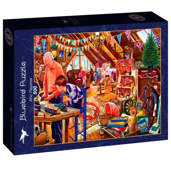 Puzzle Bluebird O Sótão dos Jogos de 500 peças