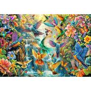 Puzzle Bluebird O Voo Dos Beija-Flores 1000 peças