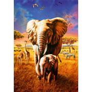 Puzzle Bluebird Elefante de 1000 peças