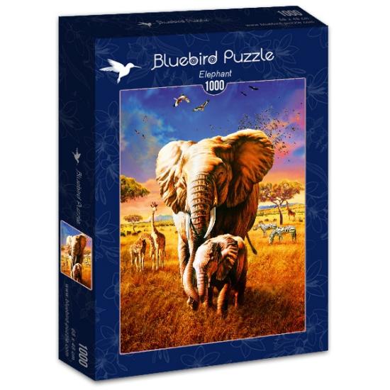 Puzzle Bluebird Elefante de 1000 peças