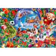 Puzzle Bluebird Esfera de Natal 1000 peças