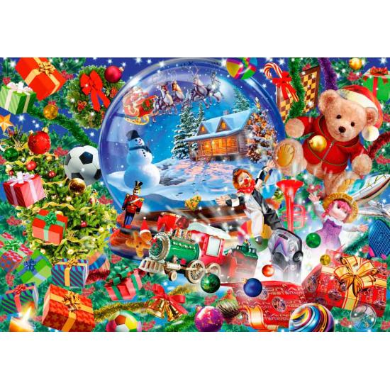 Puzzle Bluebird Esfera de Natal 1000 peças
