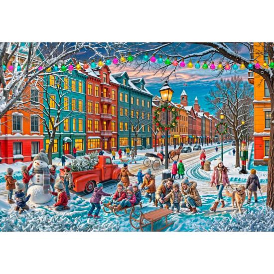 Puzzle Bluebird Esperando O Natal 1000 peças