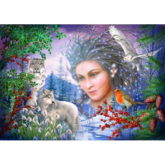 Puzzle Bluebird Espírito de Inverno de 1000 peças