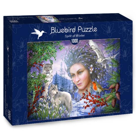 Puzzle Bluebird Espírito de Inverno de 1000 peças