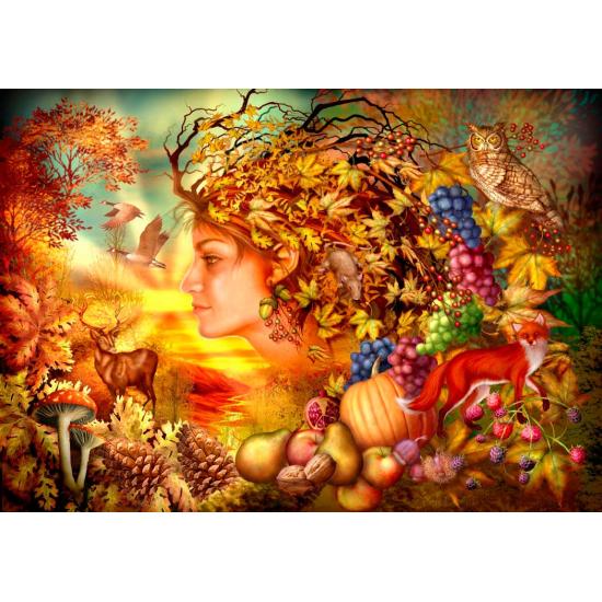 Puzzle Bluebird Autumn Spirit 1000 peças Puzzle Bluebird Autumn Spirit 1000 peças