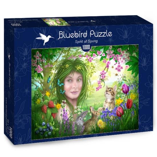 Puzzle Bluebird Spring Spirit 1000 peças