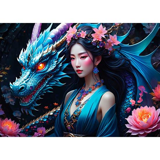 Puzzle Bluebird Espírito Japonês 2x500 Peças