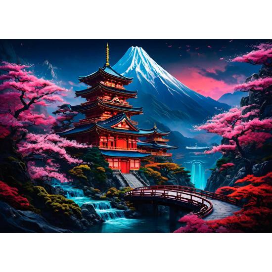 Puzzle Bluebird Espírito Japonês 2x500 Peças