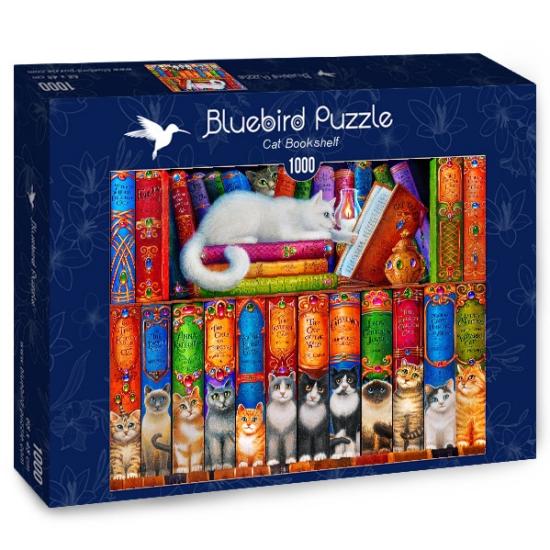 Puzzle de Prateleira Gato Azulão 1000 Peças
