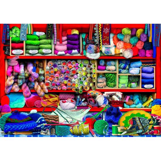 Puzzle Bluebird  Prateleira de Armarinho de 1000 peças