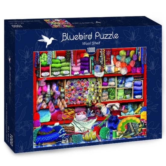 Puzzle Bluebird  Prateleira de Armarinho de 1000 peças