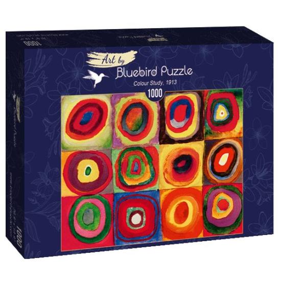 Puzzle Bluebird Estudo de Cores de 1000 peças
