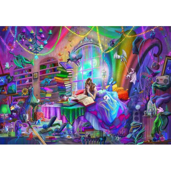 Puzzle Bluebird Estudo Da Magia Do Arco-Íris 1000 Peças