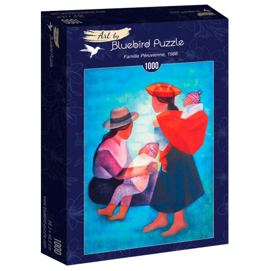 Puzzle Bluebird Família Peruana 1000 Peças