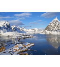 Puzzle Bluebird Fiorde Arquipélago de Lofoten de 500 peças