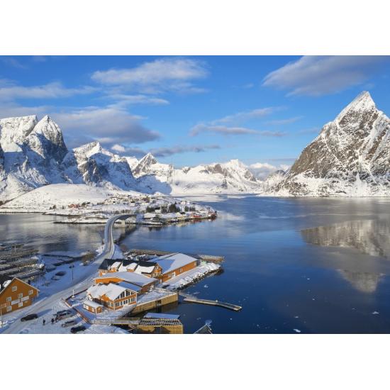 Puzzle Bluebird Fiorde Arquipélago de Lofoten de 500 peças