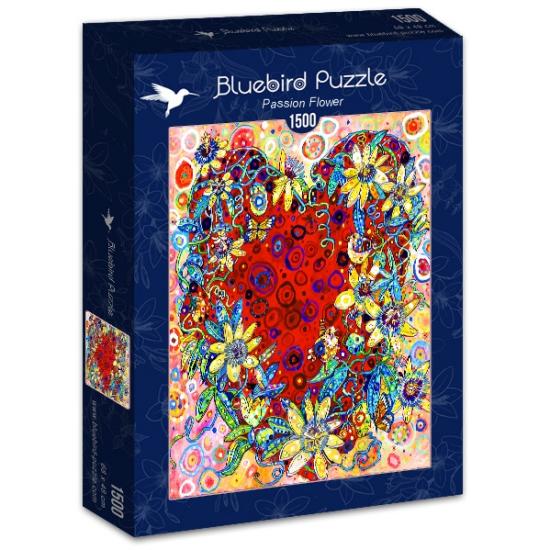 Puzzle Bluebird Passion Flower 1500 peças