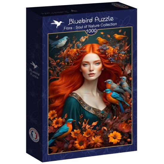 Puzzle Bluebird Flora 1000 peças