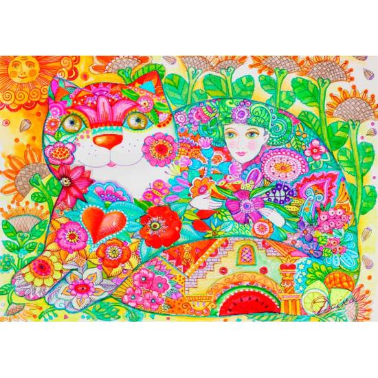 Puzzle Bluebird Flores de 1.000 peças