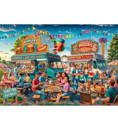 Puzzle Bluebird Food Trailer 1000 Peças