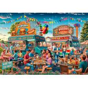 Puzzle Bluebird Food Trailers 2000 Peças