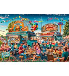 Puzzle Bluebird Food Trailers 2000 Peças