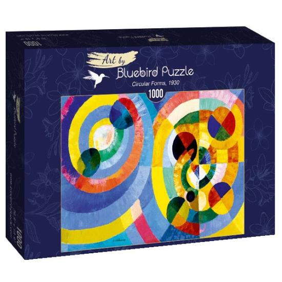 Puzzle Bluebird Formas Circulares 1000 Peças