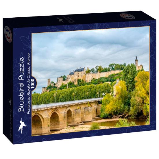 Puzzle Bluebird Fortaleza Real de Chinon, França de 1000 Pçs