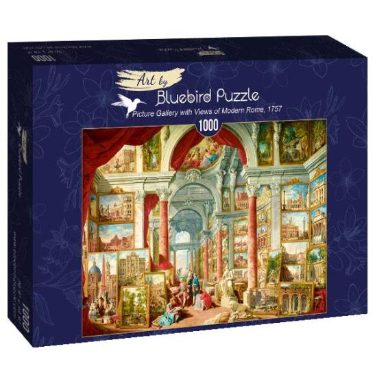 Puzzle Bluebird Gallery com vistas da Roma Moderna a partir de