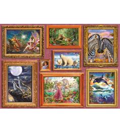 Puzzle Bluebird Gallery of Girls 8 de 1000 peças