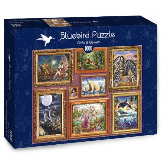 Puzzle Bluebird Gallery of Girls 8 de 1000 peças Puzzle Bluebird Gallery of Girls 8 de 1000 peças