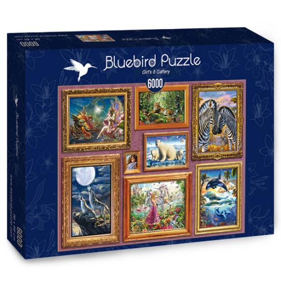Puzzle Galeria Bluebird de meninas 8 de 6.000 peças
