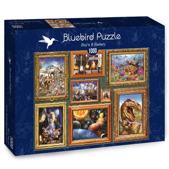 Puzzle Bluebird Galeria de Meninos 8 1000 Peças