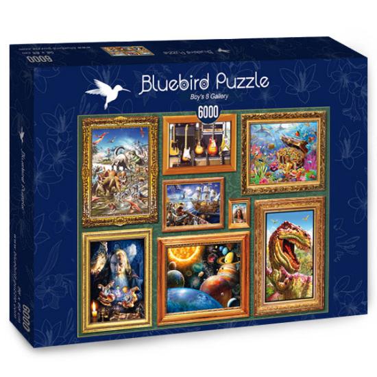 Puzzle Bluebird Galeria de Meninos 8 6.000 peças