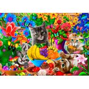 Puzzle Bluebird Gatinhos Engraçados 1000 Peças