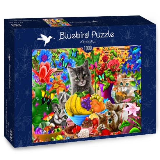 Puzzle Bluebird Gatinhos Engraçados 1000 Peças