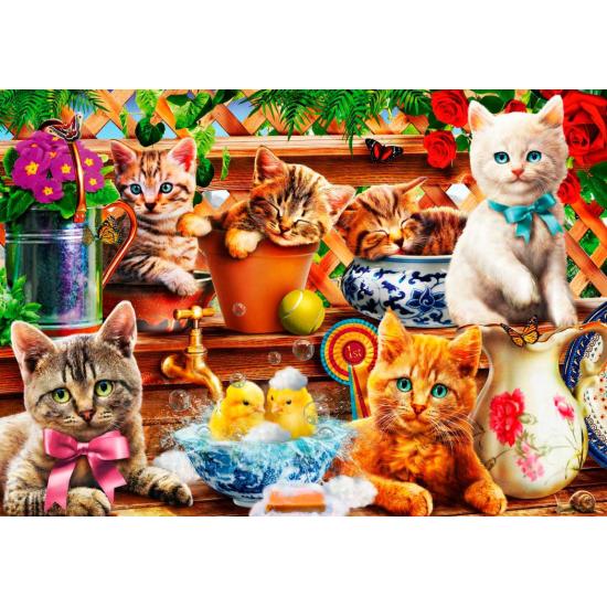 Puzzle Bluebird Gatinhos de no Galpão 1000 peças