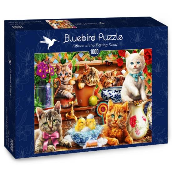 Puzzle Bluebird Gatinhos de no Galpão 1000 peças