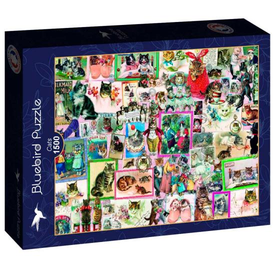 Puzzle Bluebird Gatos 1500 de Peças